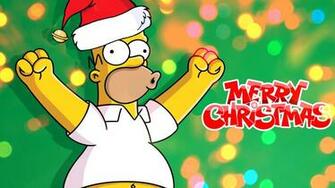 The Simpsons Homer S Merry Christmas Wallpaper By