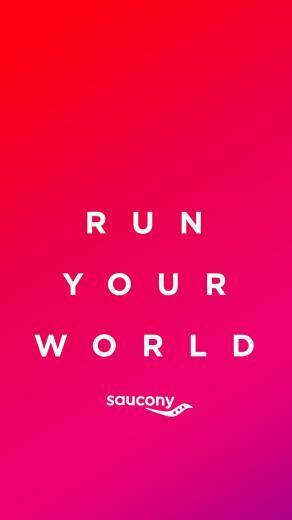 Saucony Run Your World Device Background