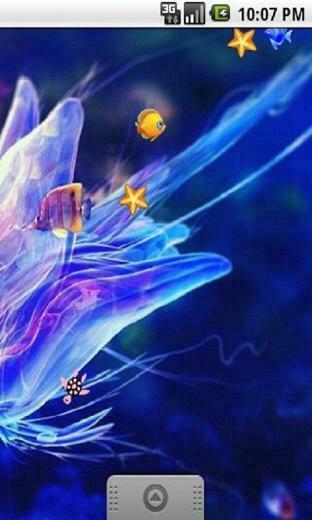Neon Jellyfish Live Wallpaper Android