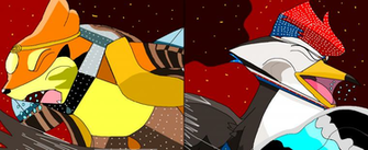Pmd The War For Love Luke Floatzel Vs Ace Staraptor Fan