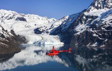 Wallpaper Sea Mountains The Ocean Sky Flight Snow