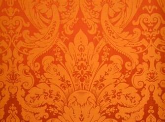 Classic French Baroque Silk Wallpaper At Ch Teau De Chambord Loire