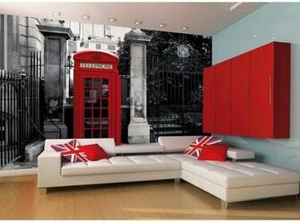 Box Wallpaper Wall Mural Code 1wall Red Telephone
