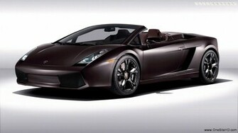 Lamborghini Gallardo Spyder Nera
