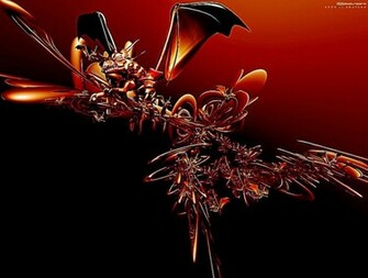 Dragon Abstract Art Wallpaper Quality