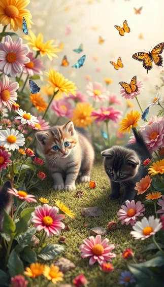 Cute Cats Wallpaper