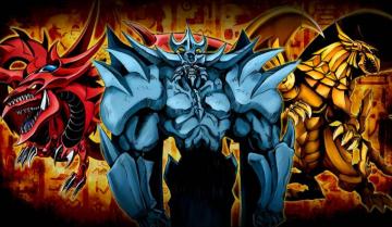 Three Egyptian God Cards Extended Art Playmat By Ptcl4