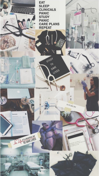 Nursing Student Aesthetic Wallpaper