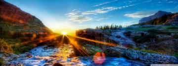 HD Dual Monitor Wallpaper Sunrise Teahub Io