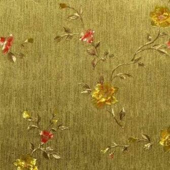 Grade Gold Foil Wallpaper Entrance Ktv Background