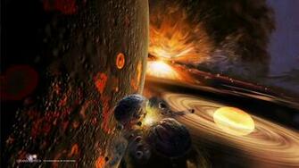 Space Art Wallpaper By Don Dixon