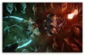 Starcraft Ii Wings Of Liberty HD Desktop Wallpaper Widescreen High