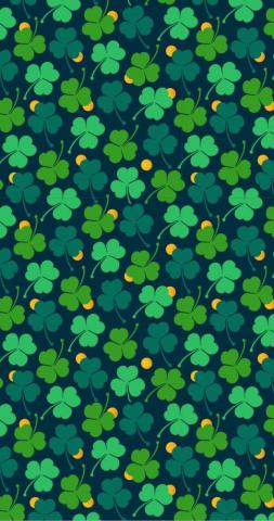 Cute Shamrock Wallpaper Top Background