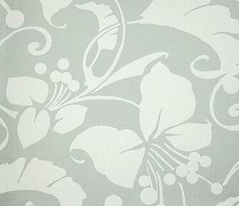 Grey Contemporary Wallcovering Lily Wallpaper By Natasha Marshall