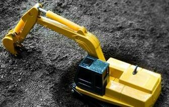 Wallpaper Excavator Toy Land Miscellanea