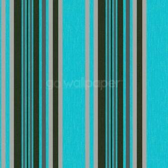 Debona Marrakech Stripe Teal Black