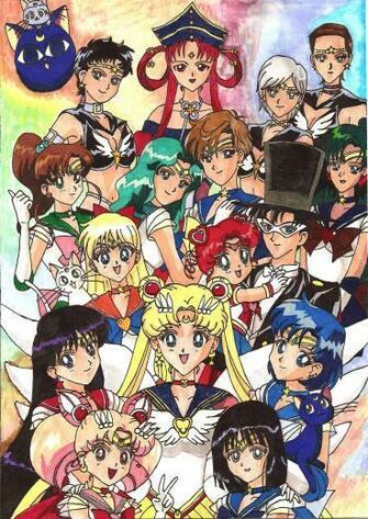 Sailor Moon Group By Akeina