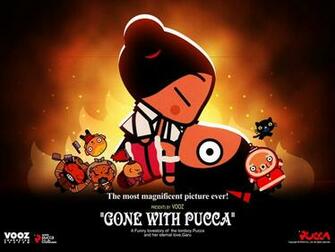 My Wallpaper Cartoons Pucca Gone With