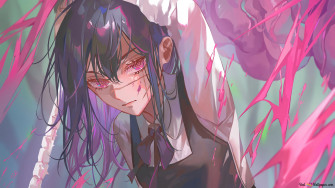 War Devil Anime Art From Chainsaw Man 4k Wallpaper