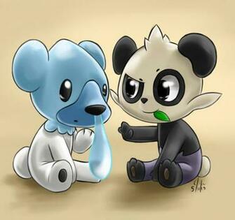 Yamchan And Cubchoo By Kevinwerty