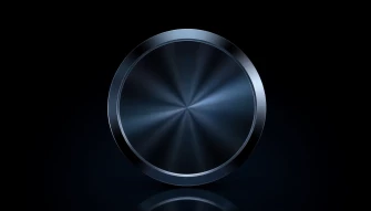 Metallic Circle Wallpaper
