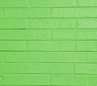 Cool Lime Green Background Painted Brick Wall