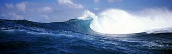 Description Windows Fond D Cran Officiel Panoramique Les Vagues