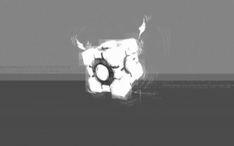 Portal Companion Cube Wallpaper High Quality