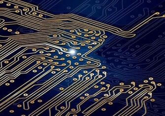 Circuit Board Background Vector Art Stock Graphics