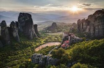 Meteora HD Wallpaper Background