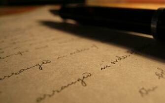 Handwritten Letter Wallpaper