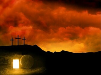 Religious Easter Background