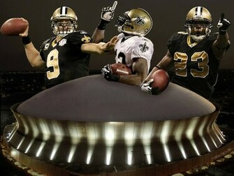 New Orleans Saints On Dome