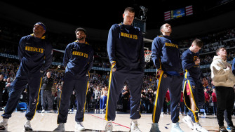 The Nuggets Are In Playoffs Again Hold Champagne