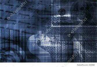 Finance Spreadsheet Tech Graph Illustration