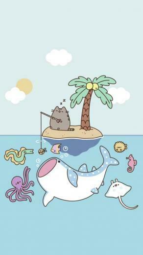 Pusheen Wallpaper 15e1d06cce643561b1ad7a4353244ce6