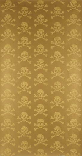 Skulls Beware The Moon Hypnotic Wallpaper Made In England