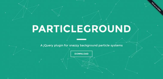 Particleground A Jquery Plugin For Snazzy Background Particle