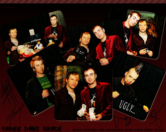 Dablackblur Deviantart Art Three Days Grace Wallpaper