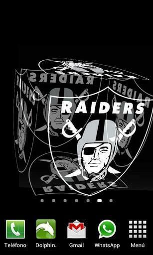 Bigger 3d Oakland Raiders Wallpaper For Android Screenshot