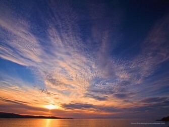 Big Sky West Coast Background Wallpaper Pixels
