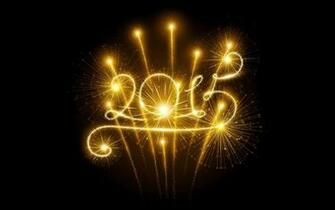 Happy New Year Golden Wallpaper