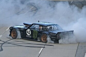 Video Description Gymkhana Ken Block Drifting Mustang In La