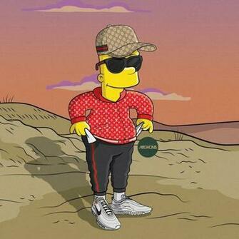 Nick On Lifestyle In Simpson Wallpaper iPhone Money