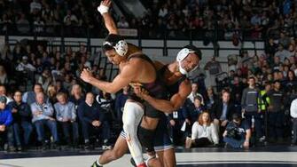 Mark Hall Wrestling Penn State University Athletics