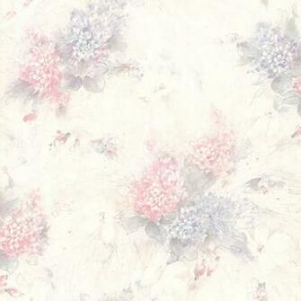 Pastel Floral Texture Anthos Brewster Wallpaper