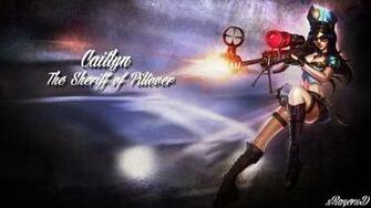 League Of Legends Officer Caitlyn The Sheriff Piltover
