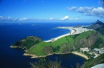 Brazil Photo Rio De Janeiro Pao Azucar Panorama Wallpaper