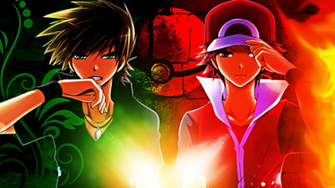 Pokemon The Origin Wallpaper Red And Green By Lizardona On