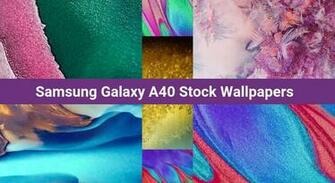 Samsung Galaxy A40 Stock Wallpaper In FHD